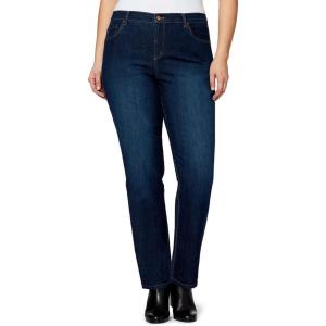 image:imageGloria Vanderbilt Womens Amanda Classic High Rise Tapered Jean PetiteDark Madison Blue
