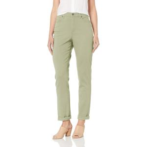 image:imageGloria Vanderbilt Womens Amanda Classic High Rise Tapered Jean PetiteLight Fern