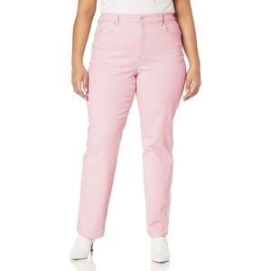 image:imageGloria Vanderbilt Womens Amanda Classic High Rise Tapered Jean PetiteRosy Pink