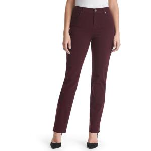 image:imageGloria Vanderbilt Womens Amanda Classic High Rise Tapered Jean PetiteSweet Burgundy