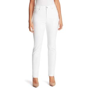image:imageGloria Vanderbilt Womens Amanda Classic High Rise Tapered Jean PetiteWhite