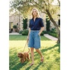 image:imageAstylish Womens High Waisted Wide Leg Denim Shorts Stretchy Trendy Utility Jorts Oversized Patch Pockets Bermuda Jean ShortSky Blue