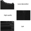image:imageAstylish Womens 2023 Lace V Neck Tunic Tank Tops Casual Sleeveless Shirt BlouseU Black