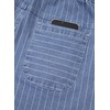 image:imageAstylish Womens High Waisted Shorts Jean Stretchy Casual Fashion Trendy Striped Button Front Denim ShortsAshleigh Blue