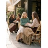 image:imageAstylish Womens Long Sleeve Gingham Tops Mock Neck Plaid Babydoll Tops 2026 Loose Flowy Blouses ShirtsDark Green