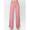 image:imageAstylish Womens High Waisted Wide Leg Straight JeansPeach Blossom