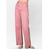 image:imageAstylish Womens High Waisted Wide Leg Straight JeansPeach Blossom