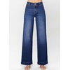 image:imageAstylish Womens High Waisted Wide Leg Straight JeansReal Teal
