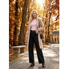 image:imageAstylish Womens Wide Leg Jeans High Waisted Relaxed Fit Casual Denim PantsBlack