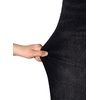 image:imageAstylish Womens High Waist Wide Leg Straight Stretch Jeans Pockets Rivet Retro Early Fall Fashion Denim PantsColor Black