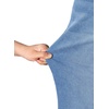 image:imageAstylish Womens High Waist Wide Leg Straight Stretch Jeans Pockets Rivet Retro Early Fall Fashion Denim PantsDusk Blue