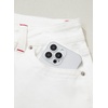 image:imageAstylish Womens High Waist Wide Leg Straight Stretch Jeans Pockets Rivet Retro Early Fall Fashion Denim PantsWhite