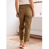 image:imageAstylish Womens High Waisted Jeans Stretchy Straight Leg Seamed Front Trendy Denim PantsBrown