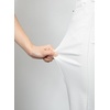 image:imageAstylish Women 2026 Wide Leg Jeans High Waisted Cropped Ankle Denim Pants  with Vertical Seams Stretchy Breathable CasualWhite