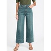 image:imageAstylish Women 2026 Wide Leg Jeans High Waisted Cropped Ankle Denim Pants  with Vertical Seams Stretchy Breathable CasualY Myosotis