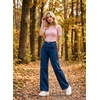 image:imageAstylish Womens 2026 Wide Leg Jeans Casual Denim Pants  Relaxed Fit High WaistedBluing