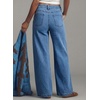 image:imageAstylish Womens 2026 Wide Leg Jeans Casual Denim Pants  Relaxed Fit High WaistedDark Blue