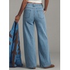 image:imageAstylish Womens 2026 Wide Leg Jeans Casual Denim Pants  Relaxed Fit High WaistedLight Blue