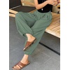 image:imageAstylish Womens Casual Elastic High Waisted Boho Harem Pants  Baggy Balloon PantsBarrel Pants with PocketsComfortableLoungeYogaTravelVacation OutfitsLightweight Beach PantsMist Green