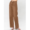 image:imageAstylish Womens High Waisted Wide Leg Straight Jeans  Straight Leg Jean Baggy Trendy Denim Pants Slanted PocketsBrown