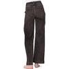 image:imageAstylish Womens High Waisted Wide Leg Straight Jeans  Straight Leg Jean Baggy Trendy Denim Pants Slanted PocketsDark Grey