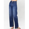 image:imageAstylish Womens High Waisted Wide Leg Straight Jeans  Straight Leg Jean Baggy Trendy Denim Pants Slanted PocketsReal Teal