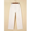 image:imageAstylish Womens High Waisted Wide Leg Straight Jeans  Straight Leg Jean Baggy Trendy Denim Pants Slanted PocketsWhite