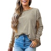 Khaki Brown Stripe