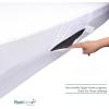 imagePlushDeluxe King Size Premium Mattress Encasement  Zippered Waterproof Bedbug Proof Design 6Sided Protection  Hypoallergenic Cotton Terry Fabric 1215quot Depth1215 Deep