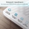 imagePlushDeluxe Mini Crib Size Waterproof Mattress Protector Breathable Soft Cotton Terry Surface Mini CribMiniCrib  27X 39