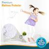imagePlushDeluxe Mini Crib Size Waterproof Mattress Protector Breathable Soft Cotton Terry Surface Mini CribMiniCrib  27X 39