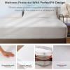 imagePlushDeluxe Mini Crib Size Waterproof Mattress Protector Breathable Soft Cotton Terry Surface Mini CribTwin  39 X 75
