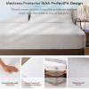 imagePlushDeluxe Mini Crib Size Waterproof Mattress Protector Breathable Soft Cotton Terry Surface Mini CribTwin XL  39x80