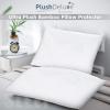 imagePremium Standard 20x 28 Waterproof Pillow Protector Covers  Zippered Pillowcase Set of 2Standard 20x28