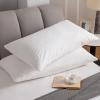imagePremium Waterproof Pillow Protectors  King Size 20x38 Set of 2  Zippered Pillow Cover Made with Soft Terry Cotton Fabric  Hypoallergenic and Dust ProofKING 20x38