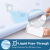 imageMUXHOMO 2 Pack Waterproof Queen Mattress Protector Breathable ampamp Noiseless Mattress Cover Queen Size Bed with 8quot21quot Deep Pocket Cooling 3D Air Fabric Bed Pad Cover Washable for Home WhiteWhite