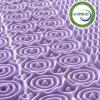 imageMUXHOMO 3 Inch 7Zone Queen Mattress Topper Egg Crate Foam Mattress Topper Queen Size for Back Pain Lavender Cooling Gel Infused Bed Pad CertiPURUS and OekoTEX Certification 60quot80quotKing