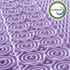imageMUXHOMO 3 Inch 7Zone Queen Mattress Topper Egg Crate Foam Mattress Topper Queen Size for Back Pain Lavender Cooling Gel Infused Bed Pad CertiPURUS and OekoTEX Certification 60quot80quotKing