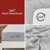 imageMUXHOMO 7 Pieces Queen Comforter Set Reversible Bed in a Bag Queen Size All Season Bedding Set with Comforter Flat Sheet Fitted Sheet Pillowcases ampamp Shams Red ampamp BlackPinkLight Grey