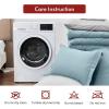 imageMUXHOMO 7 Pieces Queen Comforter Set Reversible Bed in a Bag Queen Size All Season Bedding Set with Comforter Flat Sheet Fitted Sheet Pillowcases ampamp Shams Red ampamp BlackGreyish BlueLight Grey