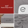imageMUXHOMO 7 Pieces Queen Comforter Set Reversible Bed in a Bag Queen Size All Season Bedding Set with Comforter Flat Sheet Fitted Sheet Pillowcases ampamp Shams Red ampamp BlackBlackSoot