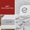 imageMUXHOMO 7 Pieces Queen Comforter Set Reversible Bed in a Bag Queen Size All Season Bedding Set with Comforter Flat Sheet Fitted Sheet Pillowcases ampamp Shams Red ampamp BlackGreyish BlueLight Grey