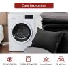 imageMUXHOMO 7 Pieces Queen Comforter Set Reversible Bed in a Bag Queen Size All Season Bedding Set with Comforter Flat Sheet Fitted Sheet Pillowcases ampamp Shams Red ampamp BlackBlackSoot