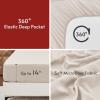 imageMUXHOMO 7 Pieces Queen Comforter Set Reversible Bed in a Bag Queen Size All Season Bedding Set with Comforter Flat Sheet Fitted Sheet Pillowcases ampamp Shams Red ampamp BlackSage GreenBeige