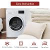 imageMUXHOMO 7 Pieces Queen Comforter Set Reversible Bed in a Bag Queen Size All Season Bedding Set with Comforter Flat Sheet Fitted Sheet Pillowcases ampamp Shams Red ampamp BlackBeigeWhite