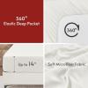 imageMUXHOMO 7 Pieces Queen Comforter Set Reversible Bed in a Bag Queen Size All Season Bedding Set with Comforter Flat Sheet Fitted Sheet Pillowcases ampamp Shams Red ampamp BlackBeigeWhite