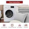 imageMUXHOMO 7 Pieces Queen Comforter Set Reversible Bed in a Bag Queen Size All Season Bedding Set with Comforter Flat Sheet Fitted Sheet Pillowcases ampamp Shams Red ampamp BlackLight GreyBeige