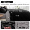 imageMUXHOMO 7 Pieces Queen Comforter Set Reversible Bed in a Bag Queen Size All Season Bedding Set with Comforter Flat Sheet Fitted Sheet Pillowcases ampamp Shams Red ampamp BlackBlackSoot