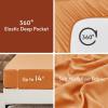 imageMUXHOMO 7 Pieces Queen Comforter Set Reversible Bed in a Bag Queen Size All Season Bedding Set with Comforter Flat Sheet Fitted Sheet Pillowcases ampamp Shams Red ampamp BlackBurnt OrangeCamel