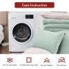 imageMUXHOMO 7 Pieces Queen Comforter Set Reversible Bed in a Bag Queen Size All Season Bedding Set with Comforter Flat Sheet Fitted Sheet Pillowcases ampamp Shams Red ampamp BlackSage GreenBeige